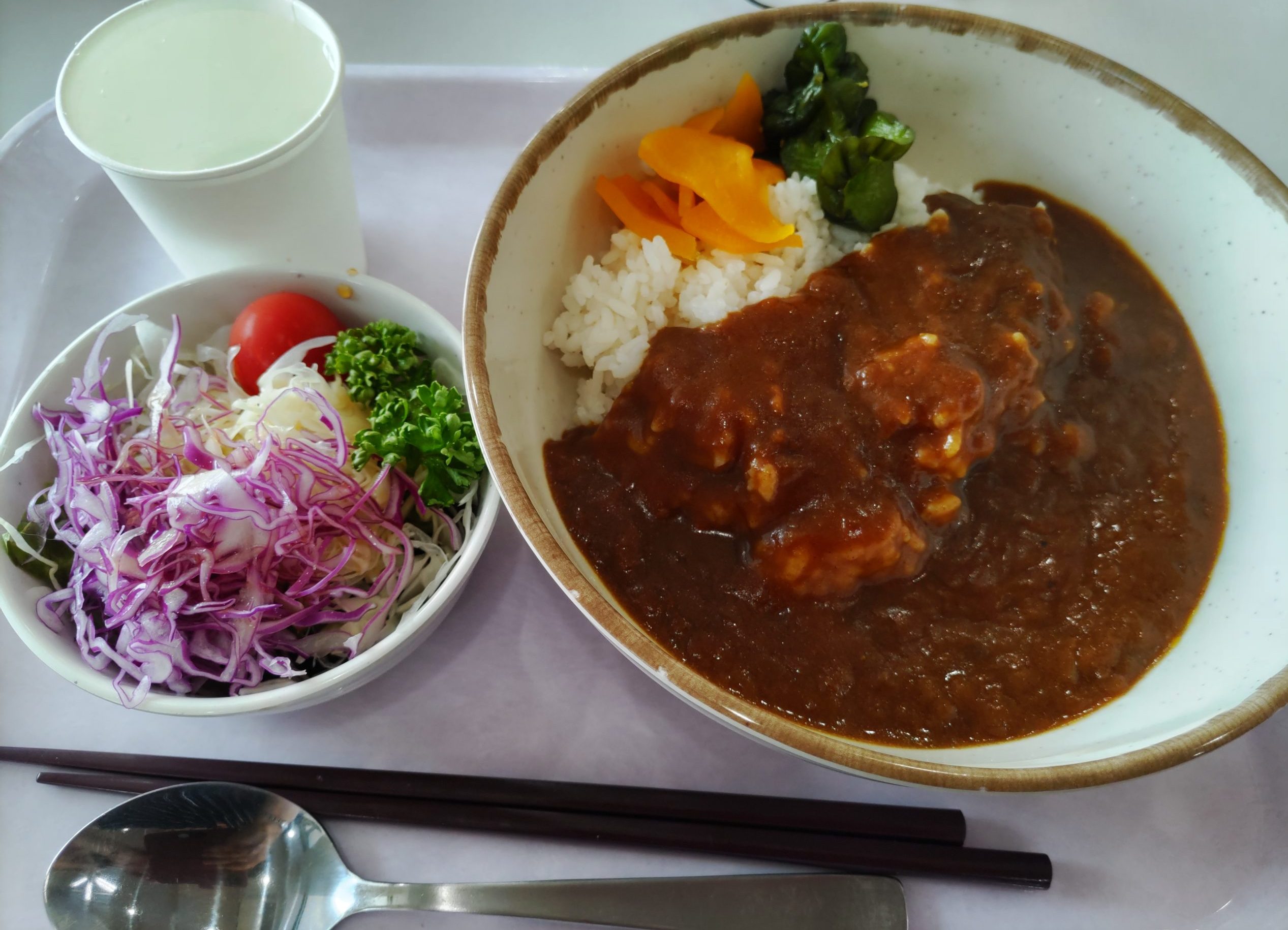 ３回目の学食